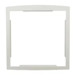 Cadre d'encastrement Blanc neige brillant RAL 9016