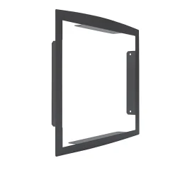 Cadre d'encastrement Gris anthracite aspect sablé REN 0206