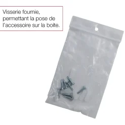 Cadre d'encastrement Noir mat 9005M
