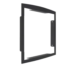 Cadre d'encastrement Noir Sablé RAL 2100 MS