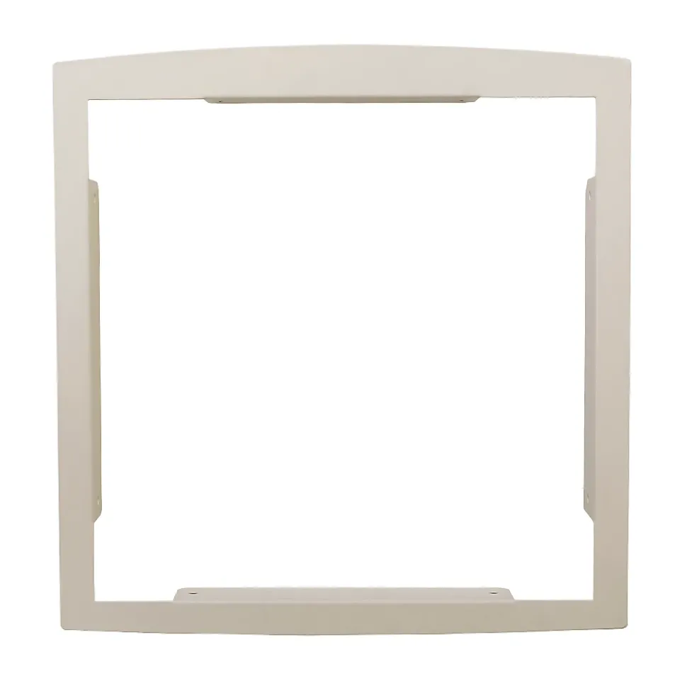 Cadre d'encastrement Ton Pierre aspect sablé RAL 1013 S