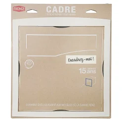 Cadre d'encastrement Ton Pierre aspect sablé RAL 1013 S