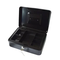 Caisse en acier Smith & Locke Noir 248 x 178 x 88 mm