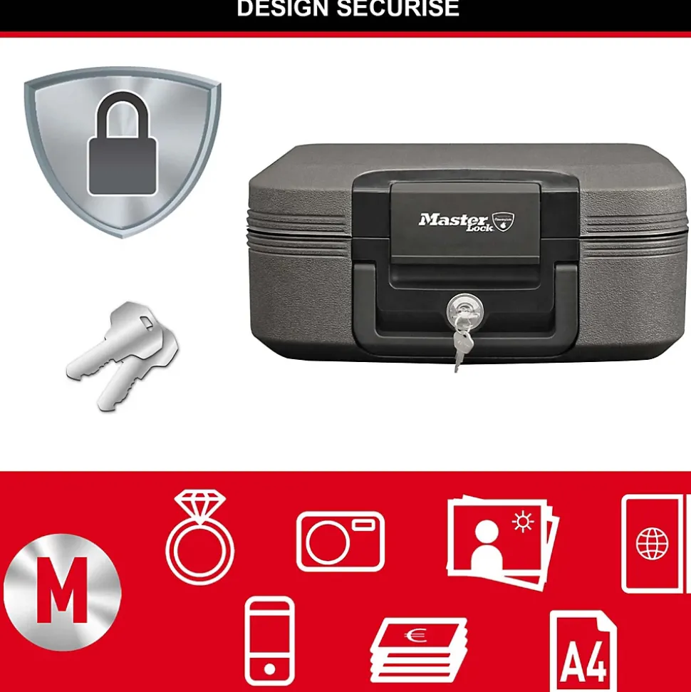Caisson de sécurité Master Lock - Petit format 7.8L