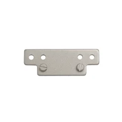 Cale en acier pour crochet standard, 16 mm Fer Argent