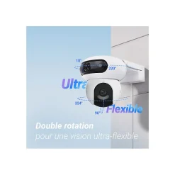 Caméra de surveillance Ezviz exterieure motorisee double optique H90 2K