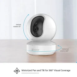 Caméra de vidéosurveillance rotative Ezviz TY1
