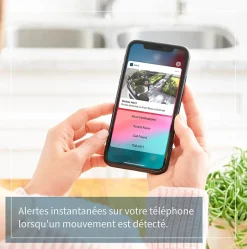 Caméra de vidéosurveillance sans fil Arlo Essential Spotlight 1080p blanche, lot de 3