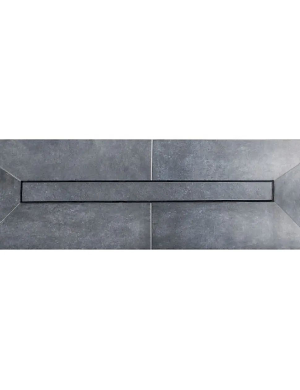 Caniveau de douche BOARD FRAMELESS 120x120 cm-Acier inoxydable--55 --Acier inoxydable
