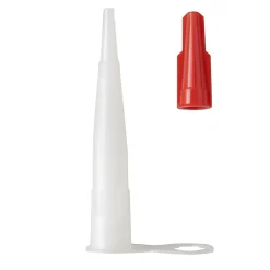 Canule cartouche mastic Diall vendue par 3 pièces