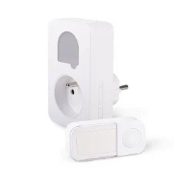 Carillon sans fil enfichable blanc Sone + Scs Sentinel