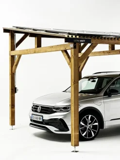Carport solaire avec panneaux photovoltaïques design 3000 Ultrawatt