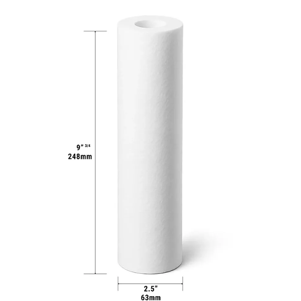 Cartouche anti-sédiments 9' 3/4 filtre à eau sous évier - 20 µm