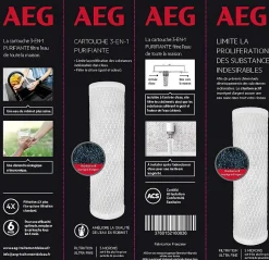 Cartouche de charbon actif AEG 3 en 1 Purifiante