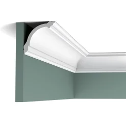 CB512 Corniche plafond Orac Decor - 10x10x200cm (h x p x L) - moulure décorative polystyrène Carton complet