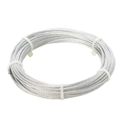 Câble en acier zingué Diall ø4 mm, 10 m