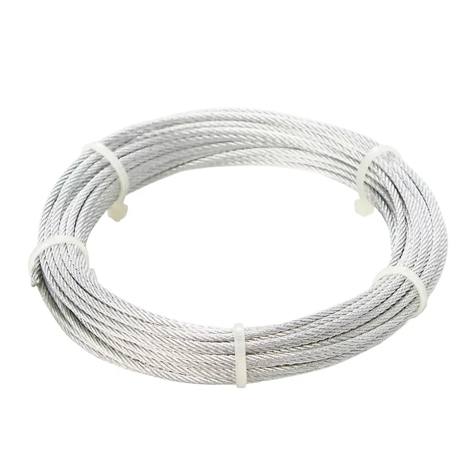 Câble en acier zingué Diall ø4 mm, 10 m