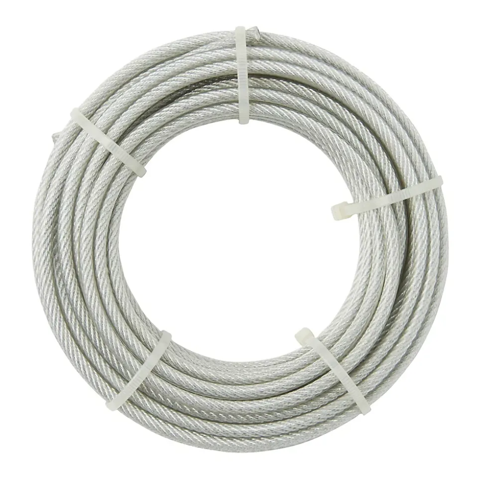 Câble gaine Diall ø3.5 mm, 10 m transparent