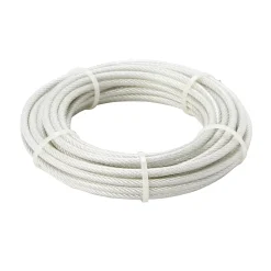 Câble gaine Diall ø6 mm x 10 m transparent