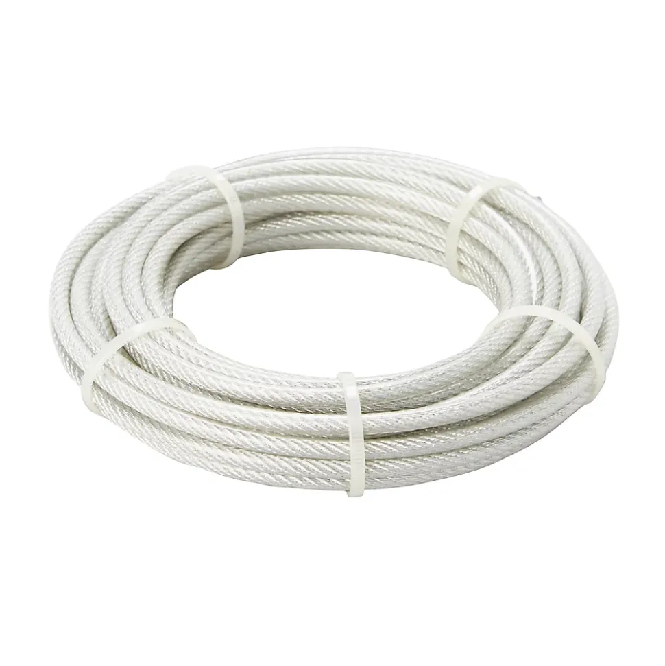 Câble gaine Diall ø6 mm x 10 m transparent