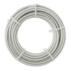 Câble gaine Diall ø5 mm x 10 m transparent