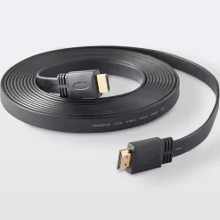 Câble HDMI Mâle / Mâle coudé 4K noir Blyss, 5 m