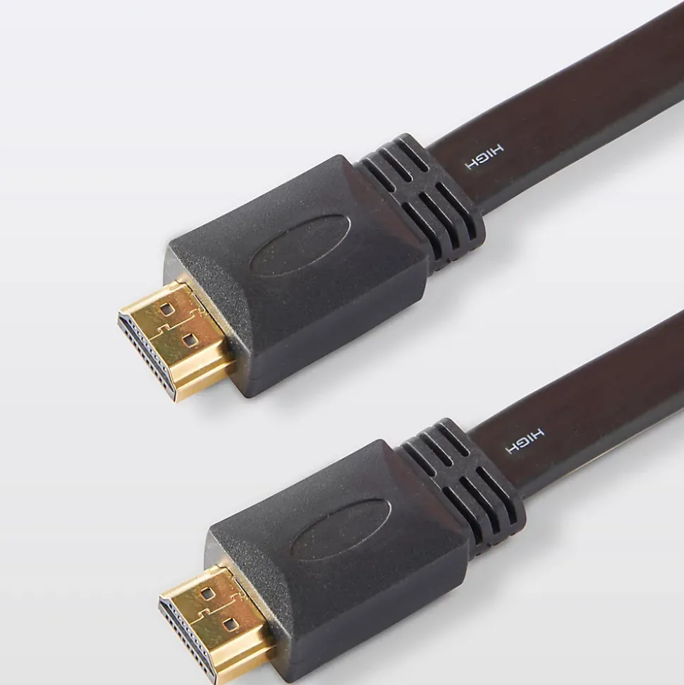 Câble HDMI Mâle / Mâle coudé 4K noir Blyss, 5 m