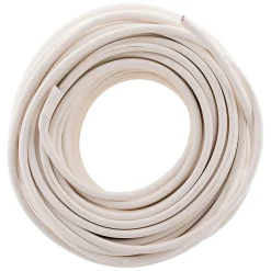 Câble électrique H05VV-F 2x1,5mm² blanc - 50m - Zenitech
