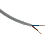 Câble électrique H05VV-F 2x1,5mm² gris - 50m - Zenitech