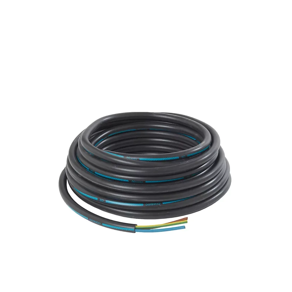 Câble électrique U1000R2V 3x6 mm² Nexans cuivre - 10 m