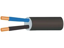 Câble électrique U1000R2V 2x1,5 mm² Nexans - 150 m vendu au mètre linéaire