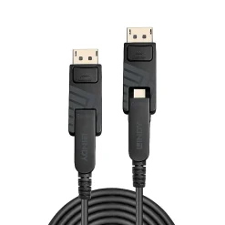 Câble Mini DisplayPort 1.4 Hybride 20 m LINDY