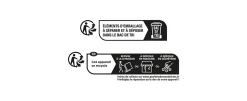Câble RJ45 Mâle / Mâle blanc Blyss Or, 20 m