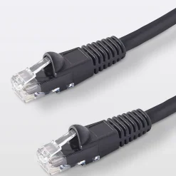 Câble RJ45 Mâle / Mâle Catégorie 5E noir Blyss, 3 m