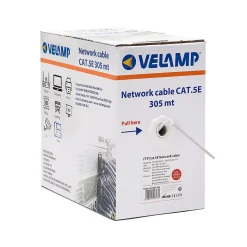 Câble réseau CAT5E FTP 305mt en Pull box. Certifié CPR