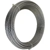 Câble souple diam. 2 mm - torons 7 x 7 - 50 mètres - Inox 316