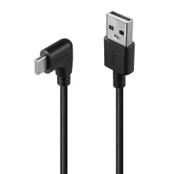 Câble USB 2.0 - USB-C coudé - 50cm LINDY