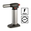 Chalumeau de cuisine Professionnel à gaz Torche gaz rechargeable Utilisation 360 degrés Allumage piezo KEMPER