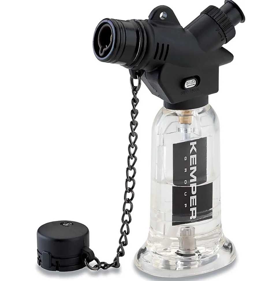 Chalumeau à gaz polyvalent Micro soudeuse de poche rechargeable Allumage Piezo KEMPER