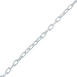 Chaîne droite Diall ø3.5 mm, 2.5 m Acier