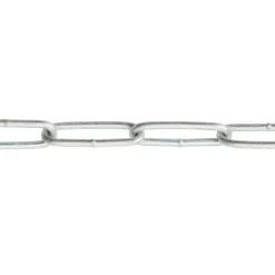 Chaîne droite maille longue Diall ø2 mm, 2.5 m