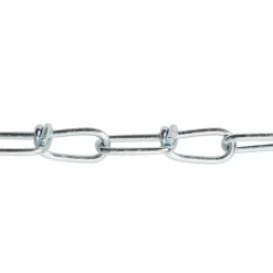 Chaîne non soudée en acier Diall ø1.4 mm, 2.5 m