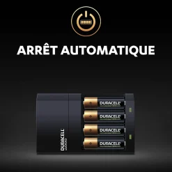 Chargeur de pile Duracell AA / AAA + 4 piles (2xAA + 2xAAA)