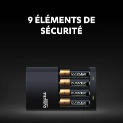 Chargeur de pile Duracell AA / AAA + 4 piles (2xAA + 2xAAA)