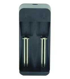 Chargeur rapide à 2 canaux pour batteries lithium-ion