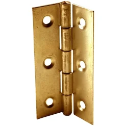 Charnière laiton simple QCL 60 x 35 mm doré