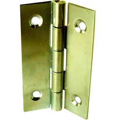 2 charnières acier laitonné Diall 50 x 30 mm