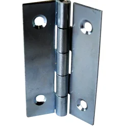 2 charnières acier zingué Diall 100 x 50 mm