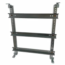 Chassis Modulaire 54 Modules Pour Coffret Polyester Abb Aria 54 - 3 Rangées De 18 Modules