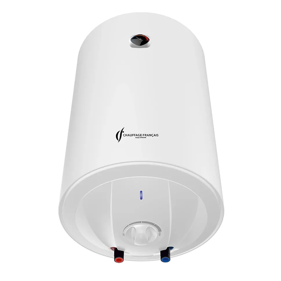 Chauffe Eau Electrique Mural Vertical Blindé Bypso Sannover 100 Litres + Kit d'Installation Complet NF